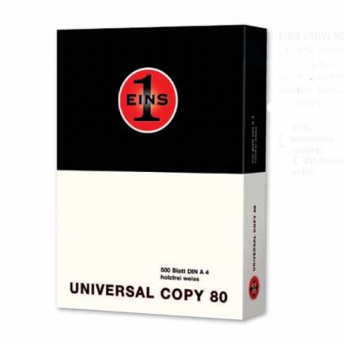 Carta A4 Universal EINS 80GR 500ff Bancale 300rs